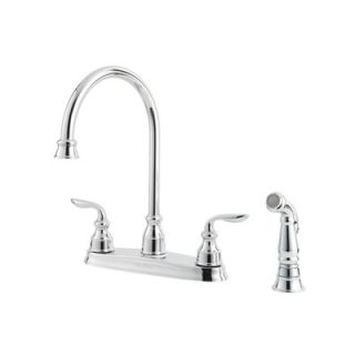 Price Pfister Avalon Two Handle Centerset Kitchen Faucet with Side