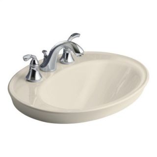 Kohler Serif Self Rimming Bathroom Sink for 8 Centers   K 2075 8