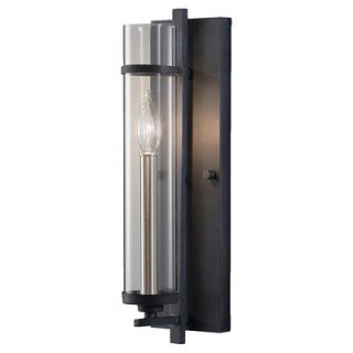Feiss Ethan One Light Wall Sconce in Brushed Steel   WB1560AF/BS