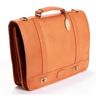 Claire Chase Leather Briefcase