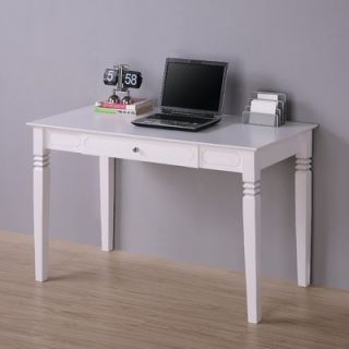 Home Loft Concept Elegant Computer Desk   DW48S30BL/DW48S30WB