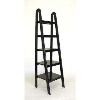 Wayborn Ladder Shelf in Black