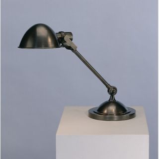 Robert Abbey Alvin Desk Lamp in Deep Patina Bronze