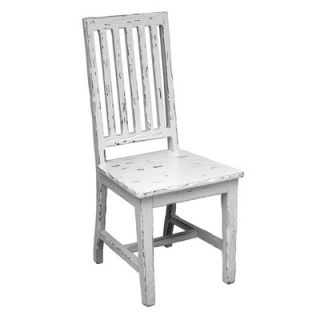 Casual Elements Suffolk Dining Chair in Distressed White