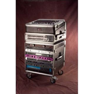 Gator Cases Rack Base with Casters 27 H x 25 W x 21 1/2 D   GRC