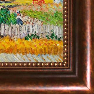 Tori Home The Harvest Canvas Art by Vincent Van Gogh Rustic   28 X 24