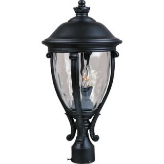 Maxim Lighting Camden VX Outdoor Pole / Post Lantern in Black