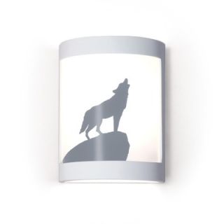 A19 Lone Wolf One Light Wall Sconce