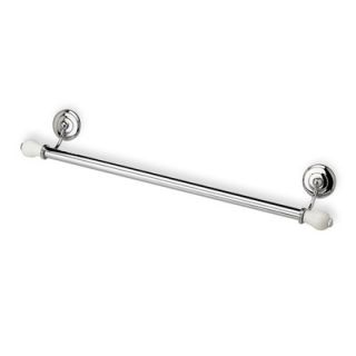 Stilhaus by Nameeks Nemi 24 Wall Mounted Towel Bar with End Caps in