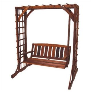Great American Woodies Cedar Porch Swing with Stand