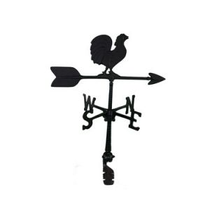 Montague Metal Products Aluminum Rooster Weathervane   WV 176
