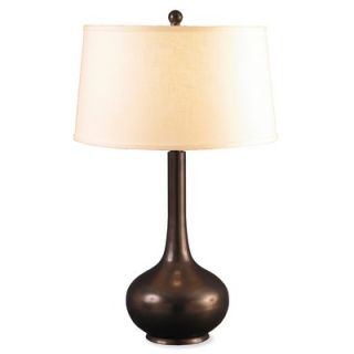 Lighting Enterprises Table Lamp with Cream Linen Hardback Shade in