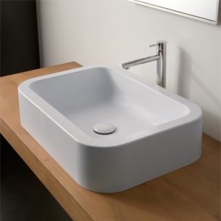 Scarabeo by Nameeks Next Vessel Sink in White   Next60 ART 8307