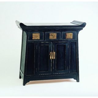 Wayborn Black Onyx Oriental Cabinet