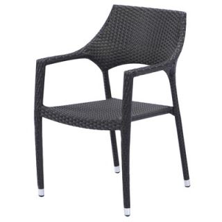 Source Outdoor Tuscana Bistro Dining Arm Chair with Cushion   SO 305