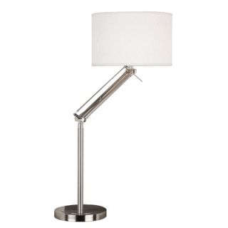 Kenroy Home Hydra Table Lamp in Brushed Steel