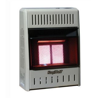 10,000 BTU Infrared Wall Space Heater with Thermostat