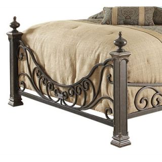 FBG Baroque Metal Bed   B1189   X