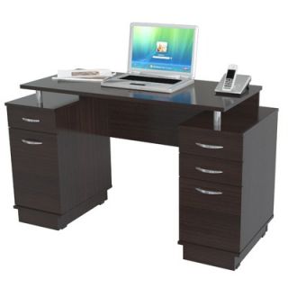 Inval Double Pedestal Computer Desk
