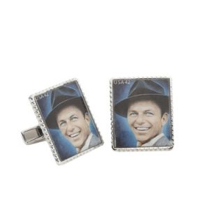 Ravi Ratan Frank Sinatra Stamp Cufflinks