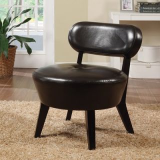 Wildon Home ® Bonded Leather Accent Chair in Brown