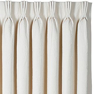 Eastern Accents Jacqueline Matelasse Curtain Panel in White