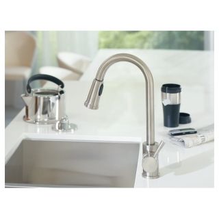 Level One Handle High Arc Kitchen Faucet