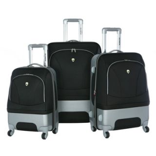 Olympia Majestic 3 Piece Expandable Luggage Set   HF 7300 3