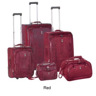 Travel Concepts  Croco 5 Piece Luggage Set