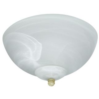 Craftmade Two Light Budget Alabaster Bowl Ceiling Fan Light Kit