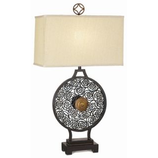 Pacific Coast Lighting Gallery Ocean Bubbles Grand Table Lamp in Black