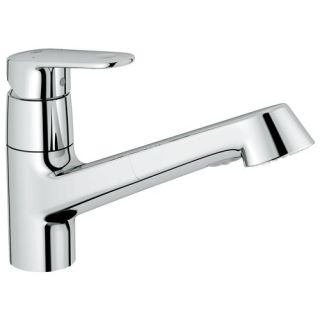 Europlus Pull Out Single Handle Single Hole Kitchen Faucet with Wat