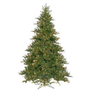 Vickerman Mixed Country Pine 9 Artificial Christmas Tree with Clear