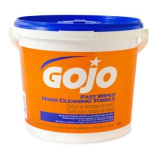 Gojo Fast Wipes Hand Cleaning Towels Bucket, 225/Bucket