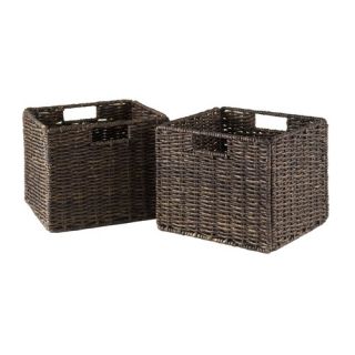 Winsome Terrace 3 Tier Storage Shelf with 3 Small Baskets