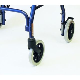 Karman Healthcare Rollator with Loop Brakes and 8 Wheels