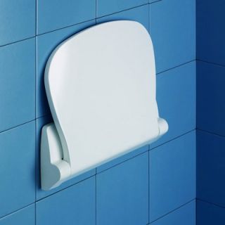 Gedy by Nameeks Sound Tilt Up Shower Seat in White