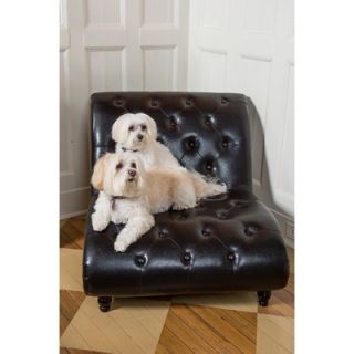 Enchanted Home Pet Sexy Lounger Dog Bed   CO1510 23BRN