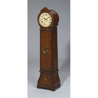 AA Importing Grandmother Clock in Medium Brown