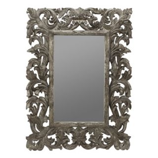 Cooper Classics Tara Wall Mirror in Distressed Silver Crackle   4916