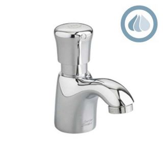 Metering Pillar Tap Faucet 1.5 GPM Less Grid Drain with Mixing Valve