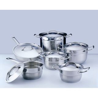 Hotel Line Stainless Steel 12 Piece Cookware Set