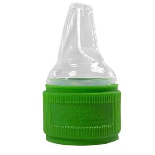 New Green Sprouts Toddler Water Bottle Cap Adapter Clear