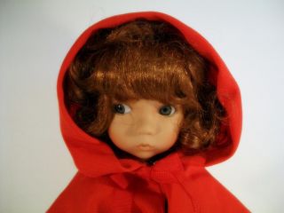 1989 Ashton Drake Porcelain Doll Knowles Dianna Effner Red Riding Hood