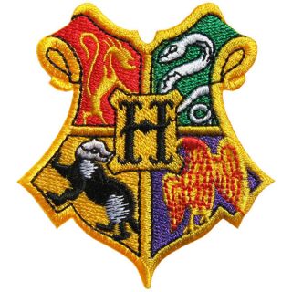 FA10 Harry Potter Hogwarts School Crest Iron on Patch