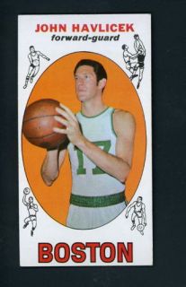 1969 Topps Basketball 20 Rookie John Havlicek Celtics