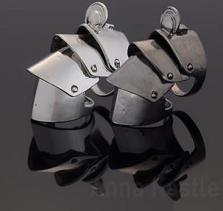 AnnaKastle New Orbit Armadillo Nana Hinged Armor Ring Size 6.5 7 8 9 9