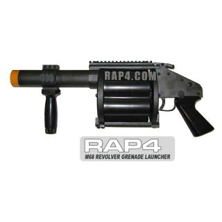RAP4 Paintball M68 Revolver Grenade Launcher Package