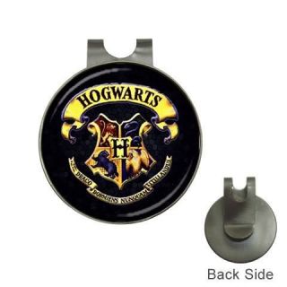 Harry Potter Hogwarts School Golf Ball Marker Hat Clip
