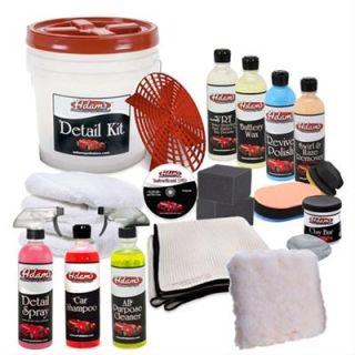 GHH Car Detail Essentials Kit Microfiber Towels Clay Bar Detail Spray